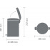 Мусорное ведро Brabantia NewIcon 114267