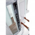 Душевая кабина Orans SR-89101RS белая, с баней