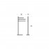 Полотенцедержатель Colombo Design Square B9915