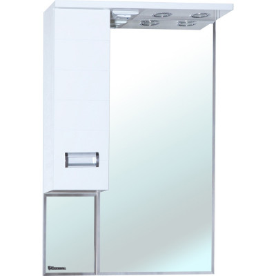 Зеркало-шкаф Bellezza Сиена 60 L белый