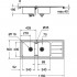Мойка кухонная Grohe K500 31588SD0