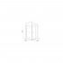Душевой уголок Good Door Antares WTW+SP+SP 130х90х90х195 см