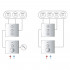 Переключатель потоков Grohe Grohtherm SmartControl 29158LS0 на три потребителя, moon white