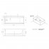 Каркас для ванны AM.PM Gem W90A-150-070W-R