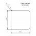 Мойка кухонная Reginox Ohio 40x40 Cuadrat LUX OKG L сталь