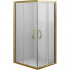 Душевой уголок Good Door Jazze CR-100-G-BR 100x100