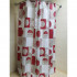 Штора для ванной Bath Plus 2100F/9 Geo, red