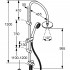 Душевая стойка Kludi Zenta dual shower system 6167705-00