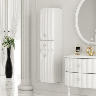 Шкаф-пенал Aima Design Pearl 30П L white