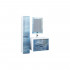Тумба с раковиной Marka One Idalgo 75П blue marble