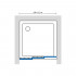 Душевая дверь в нишу GuteWetter Practic Door GK-403 108-112 см стекло бесцветное, профиль матовый хром