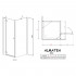 Душевой уголок Radaway Almatea KDJ 100x80 прозрачное стекло L