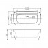 Акриловая ванна BelBagno BB303