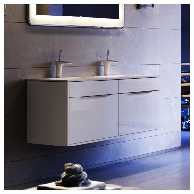 Тумба с раковиной Aqwella 5 stars Malaga 120 белая