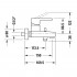 Смеситель Duravit B.2 B25230000010 для ванны с душем