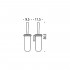 Ершик Colombo Design Luna В0107.000