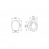 Крышка-сиденье VitrA Sunrise 75-003-009 с микролифтом, петли хром