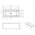 Акриловая ванна Riho Still Square Elite 180x80, R