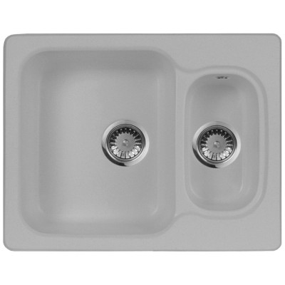 Мойка кухонная AquaGranitEx M-09 серая