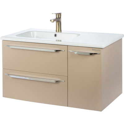 Тумба для комплекта Bellezza Луиджи 90 L, подвесная, капучино
