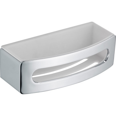 Полка Keuco Elegance new 11658 хром, белая