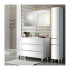 Тумба для комплекта Sanvit Кубэ-3 120 белый глянец