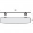 Полка Colombo Design Portofino B3216