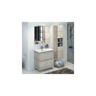 Мебель для ванной Comforty Верона 75 дуб белый