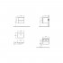 Тумба для комплекта BelBagno Torino 60 bianco lucido