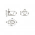 Комплект Система инсталляции для унитазов Grohe Rapid SL 38750001 4 в 1 с кнопкой смыва + Чаша для унитаза подвесного Sanitana Pop Art + Крышка-сиденье Sanitana Pop Art / Kapa с микролифтом