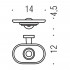 Мыльница Colombo Design Basic B2701
