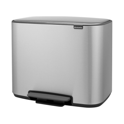 Мусорное ведро Brabantia Bo Pedal Bin 121128 11 + 11 + 11 л
