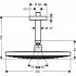 Верхний душ Hansgrohe Raindance Select S 300 2jet 27337400