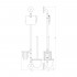 Стойка Ellux Elegance ELE 075