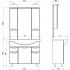 Мебель для ванной ASB-Mebel Мессина 100