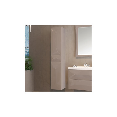 Шкаф-пенал Marka One Elegant 30П cappuccino, L
