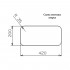 Мойка кухонная Reginox Kansas 18x40 Small LUX L сталь