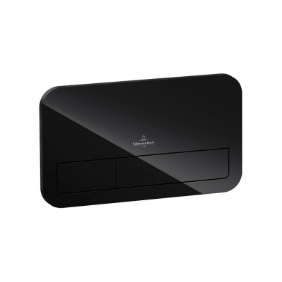Кнопка смыва Villeroy & Boch Viconnect 922400RB черная глянцевая