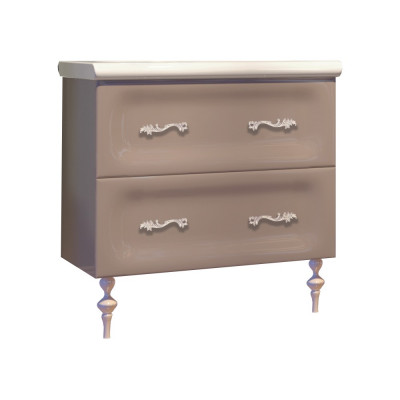 Тумба для комплекта Marka One Cheri 80Н cappuccino