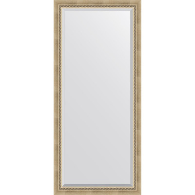 Зеркало Evoform Exclusive BY 1202 73x163 см состаренное серебро с плетением