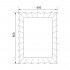 Мебель для ванной Marka One Lumier 75Н white