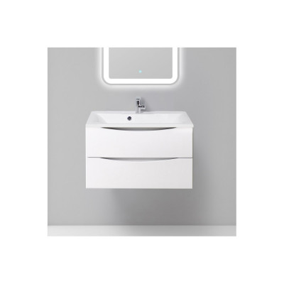 Тумба с раковиной BelBagno Marino 80 bianco lucido