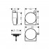 Слив-перелив Hansgrohe Exafill S 58113000 с заполнением переливом