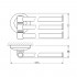 Полотенцедержатель FBS Standard STA 045
