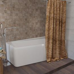 Штора для ванной Aima Design У37614 270x240, двойная, бежевая