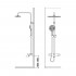 Душевая стойка Weltwasser WW TS 6270 хром