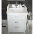 Мебель для ванной Kerama Marazzi Pompei 60 белая, с 3 ящиками