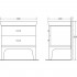 Тумба для комплекта BelBagno Prado PIA 80 bianco lucido
