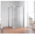 Душевой уголок Vegas Glass ZP+ZPV 120*90 08 02 профиль глянцевый хром, стекло шиншилла