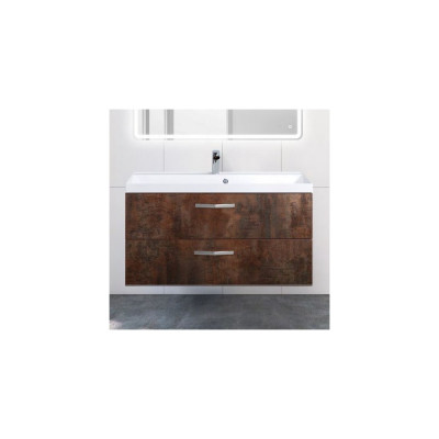 Тумба с раковиной BelBagno Aurora 100 metallo vintage
